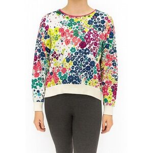 Champion Women's Floral‎ Cropped Sweatshirt Multicolor Size Medium